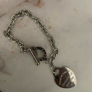Tiffany & Co Heart Tag Bracelet Dupe